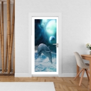 Poster de porte Freedom Of Dolphins