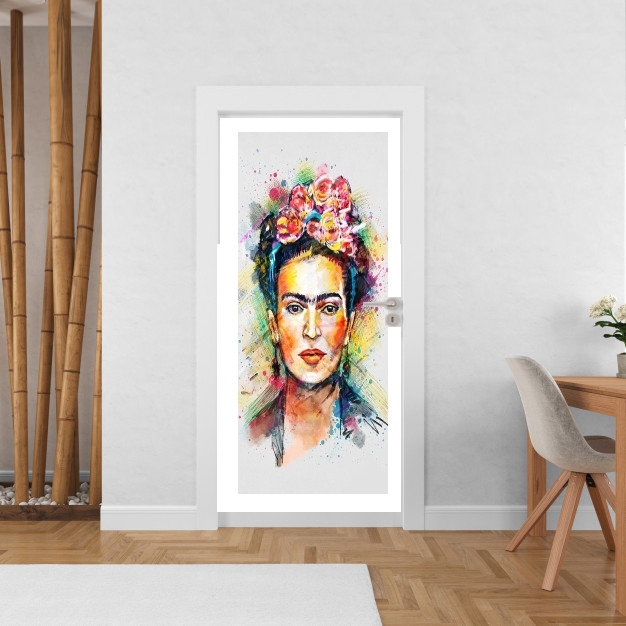 Poster de porte Frida Kahlo