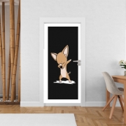Poster de porte Funny Dabbing Chihuahua