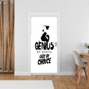 Poster de porte Genius by birth Lazy by Choice Shikamaru tribute