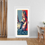 Poster de porte Genos propaganda