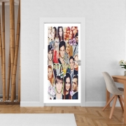 Poster de porte Gossip Girl Collage Fan