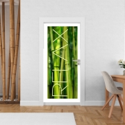 Poster de porte green bamboo