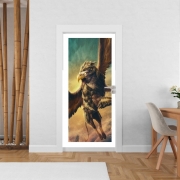 Poster de porte Griffon Heroic Fantasy