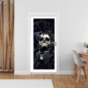 Poster de porte Hand on Skull