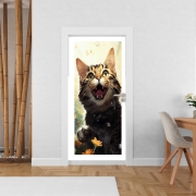 Poster de porte I Love Cats v3