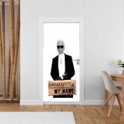 Poster de porte Karl Lagerfeld Creativity is my name