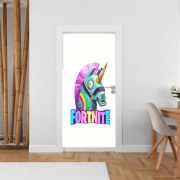 Poster de porte Licorne Fortnite