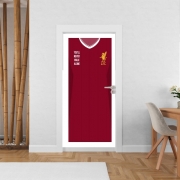 Poster de porte Liverpool Maillot Football Home 2018 