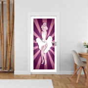 Poster de porte Marilyn pop