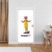 Poster de porte Mcdonalds Im lovin it - Clown Horror