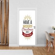 Poster de porte Merry Christmas and happy new year