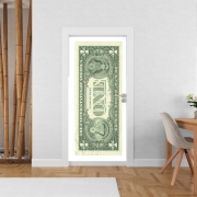 Poster de porte Billet One Dollar