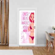 Poster de porte October breast cancer awareness month