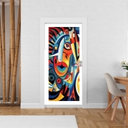 Poster de porte Painting Abstract V10