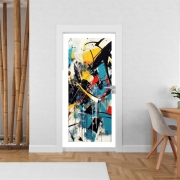 Poster de porte Painting Abstract V4