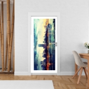 Poster de porte Painting Abstract V5