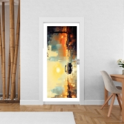 Poster de porte Painting Abstract V6