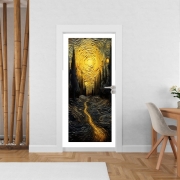 Poster de porte Painting Abstract V7