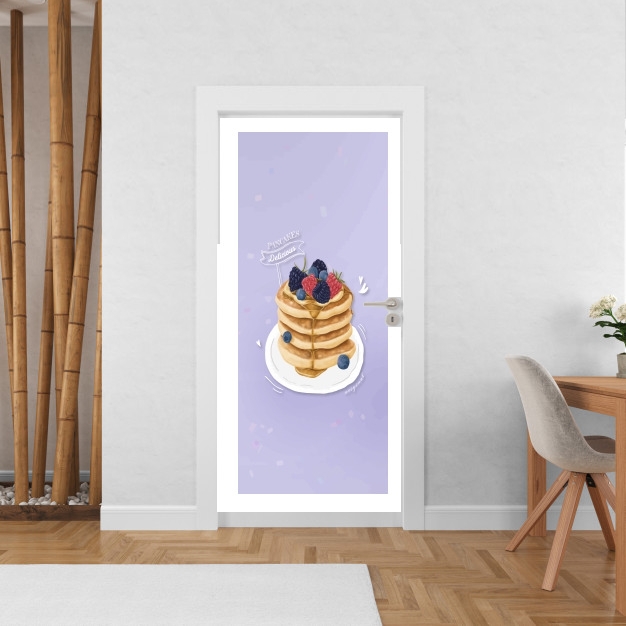 Poster de porte Pancakes so Yummy