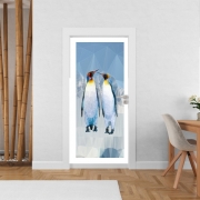 Poster de porte Pingouin Love