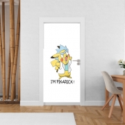 Poster de porte Pikarick - Rick Sanchez And Pikachu 