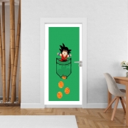 Poster de porte Pocket Collection: Goku Dragon Balls