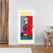 Poster de porte Propaganda Naruto Frog