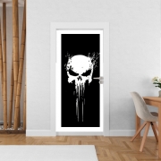 Poster de porte Punisher Skull