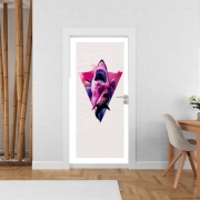 Poster de porte Requin violet