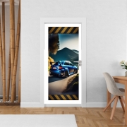Poster de porte Racing Speed Car V3