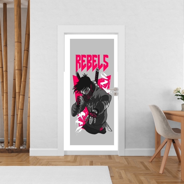 Poster de porte Rebels Ninja