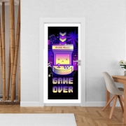 Poster de porte Retro Game Over