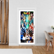 Poster de porte Rivals for life Goku x Vegeta