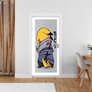 Poster de porte Sasuke x Pikachu