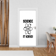 Poster de porte Science it works