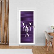 Poster de porte Scorpion - Signe du Zodiaque