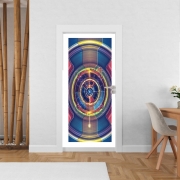 Poster de porte Spiral Abstract