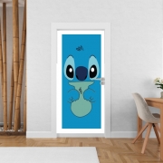 Poster de porte Stitch Face