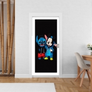 Poster de porte Stitch x The mouse