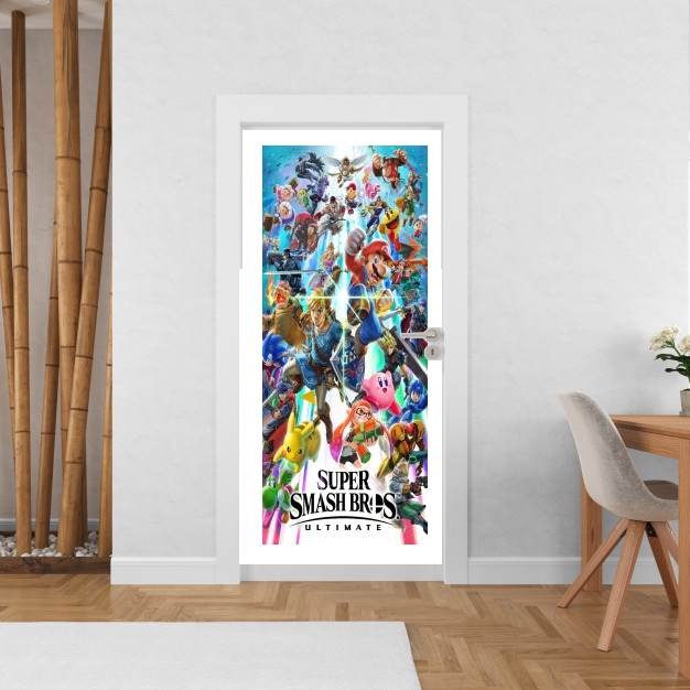Poster de porte Super Smash Bros Ultimate