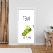Poster de porte Team Vin Blanc