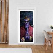 Poster de porte Thanos mashup Notorious BIG