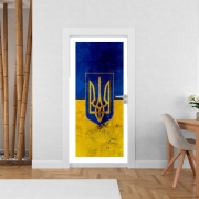Poster de porte Ukraine Flag