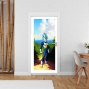 Poster de porte Vegeta on earth