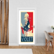 Poster de porte Violet Propaganda
