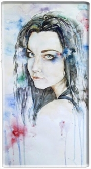 Batterie nomade de secours universelle 5000 mAh Amy Lee Evanescence watercolor art