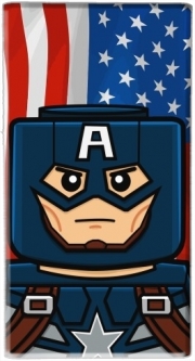 Batterie nomade de secours universelle 5000 mAh Bricks Captain America