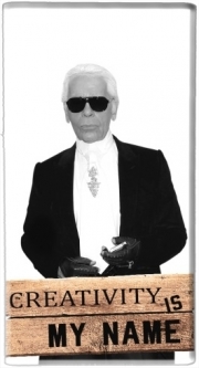 Batterie nomade de secours universelle 5000 mAh Karl Lagerfeld Creativity is my name