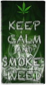 Batterie nomade de secours universelle 5000 mAh Keep Calm And Smoke Weed
